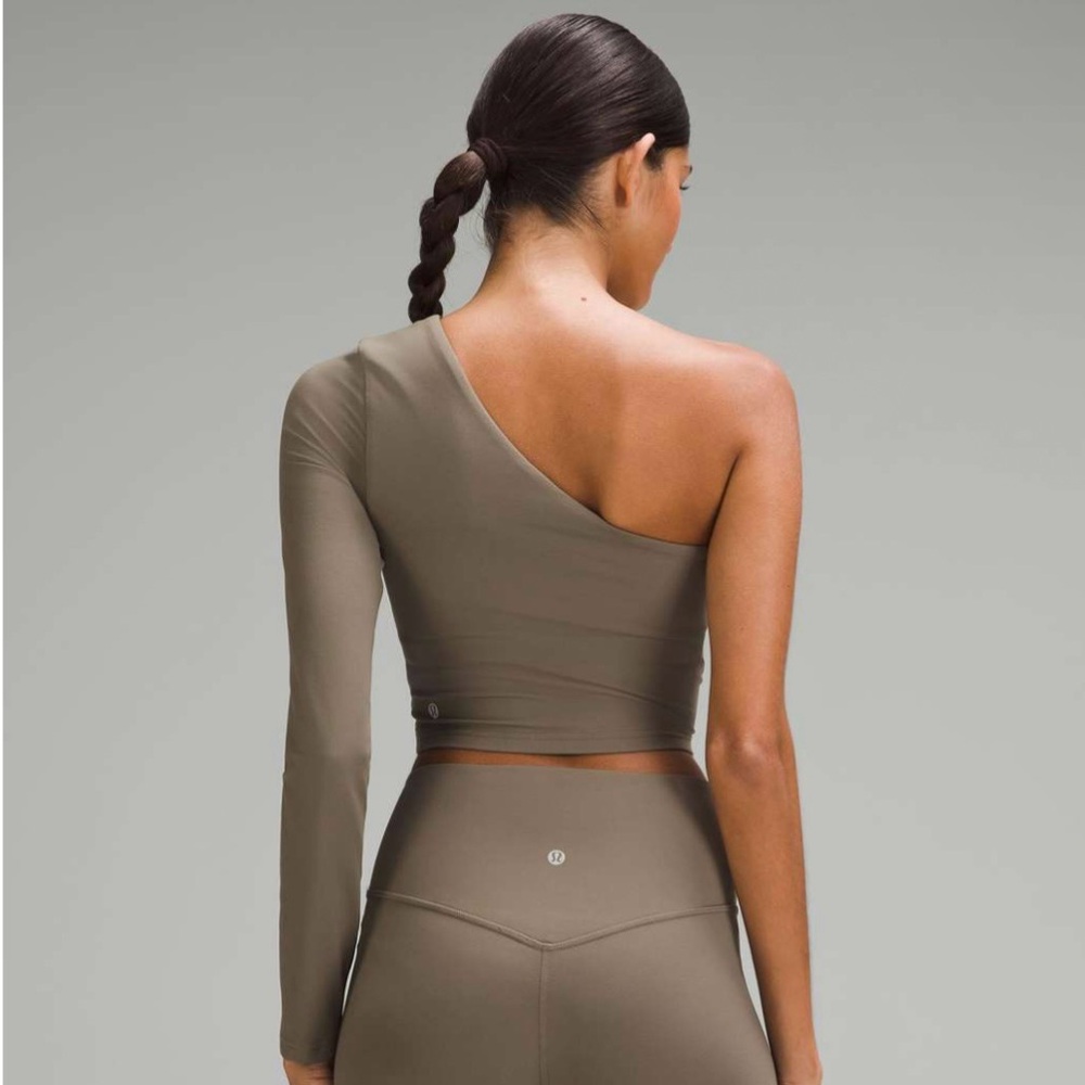 BNWT Lululemon Align Asymmetrical LS - Size 10 - Nomad Color - Picture 2 of 5